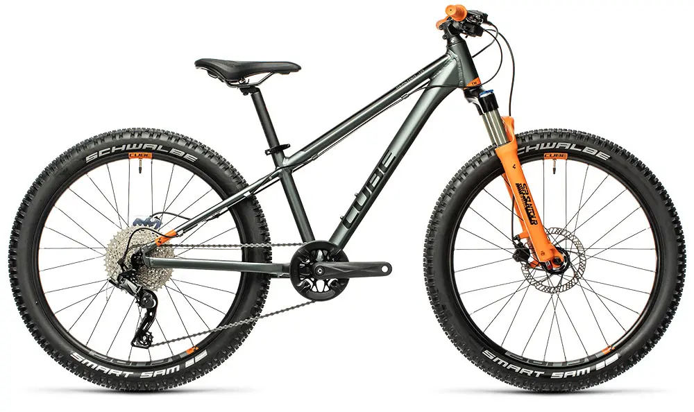 Cube Reaction 240 TM välk hall ja oranž – HardTail maastikuratas