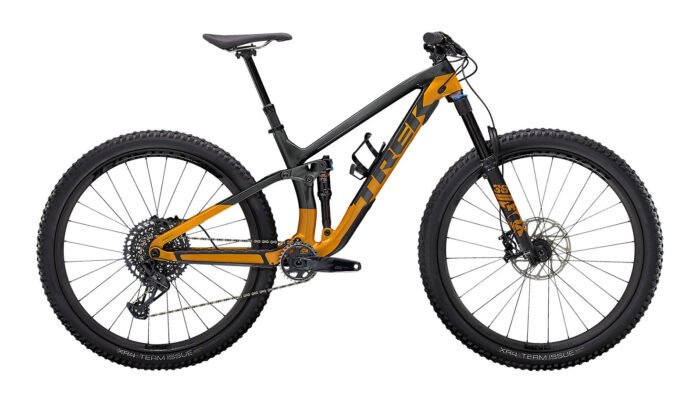Trek Fuel EX 9.8 GX (Lithium Grey-Factory Orange)